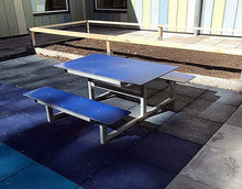 Tisch und Bankkombination HPL-Platten