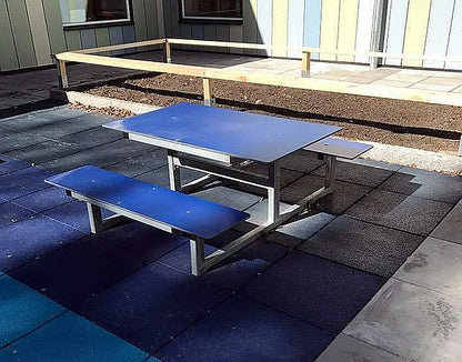 Tisch und Bankkombination HPL-Platten