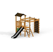 Spielburg mit Rutsche