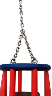 Sicherheits-Kleinkind-Schaukel mit Edelstahlkette 2 m