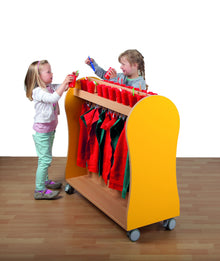 Handtuch- / Zahnputzwagen mit Bilderleiste 16er