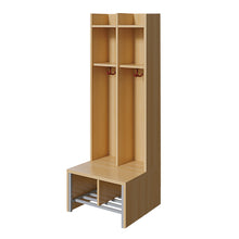 Spindgarderobe 2 Plätze offen