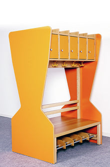 Seitenwange für freistehende Garderoben