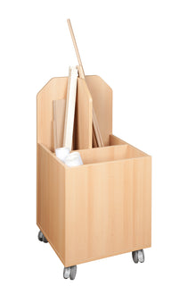 Ordnungswagen für Papierrollen fahrbar