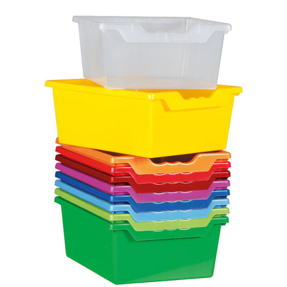 Garagenschrank 80 cm breit mit 2 Containern mit Drehtüren