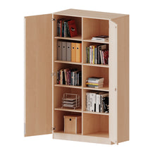 Hochschrank  mit 10 Ordnerfächern