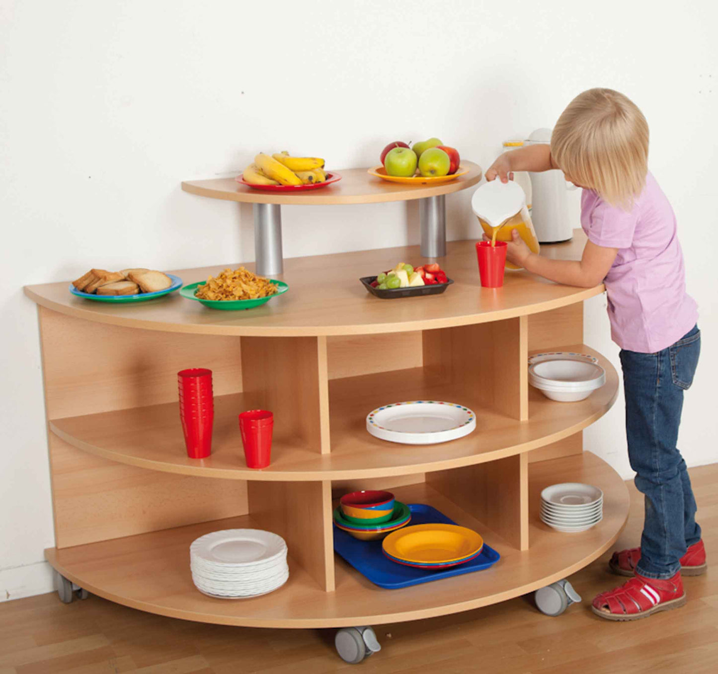 Frühstücksinsel Halbkreis