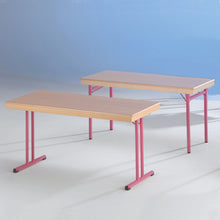 Klapptisch mit Schichtstoffplatte 140 x 80 cm T-Fuß