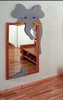 Aufsatz für Spiegel Maus und Elefant