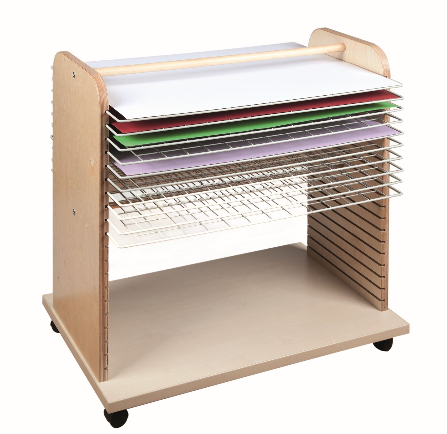 Bildertrockenwagen groß inkl. 10 Einlegeböden