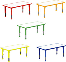 Tisch Rechteck Kunststoff 120 x 60 cm