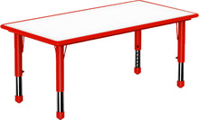 Tisch Rechteck Kunststoff 120 x 60 cm