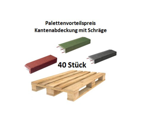 Kantenabdeckung mit Schräge, Palette