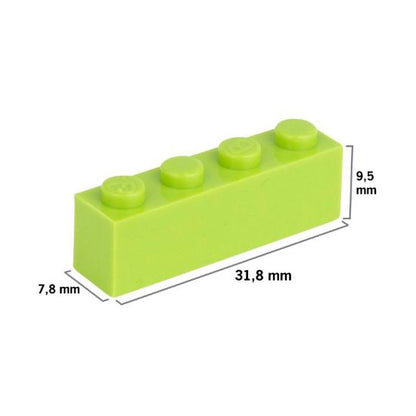 Q-Bricks Basismischung Bausteine im Koffer 750 Stk.