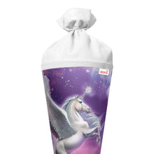 Roth Schultüte Motiv Magic Pegasus rund verstärkte Spitze mit Filzverschluss 70 cm