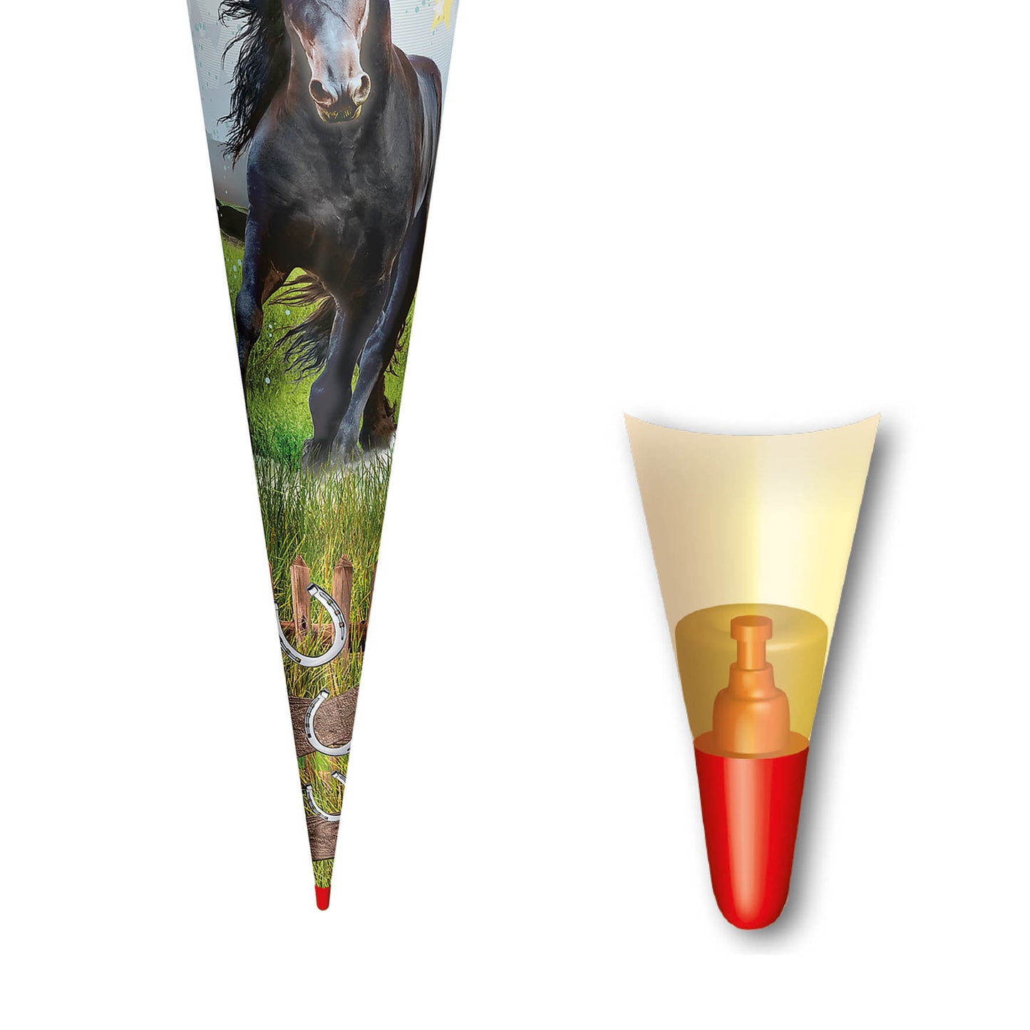 Roth Schultüte Motiv  Power Horse