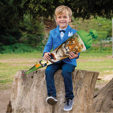 Roth Schultüte Motiv Tiger rund verstärkte Spitze mit Filzverschluss 70 cm