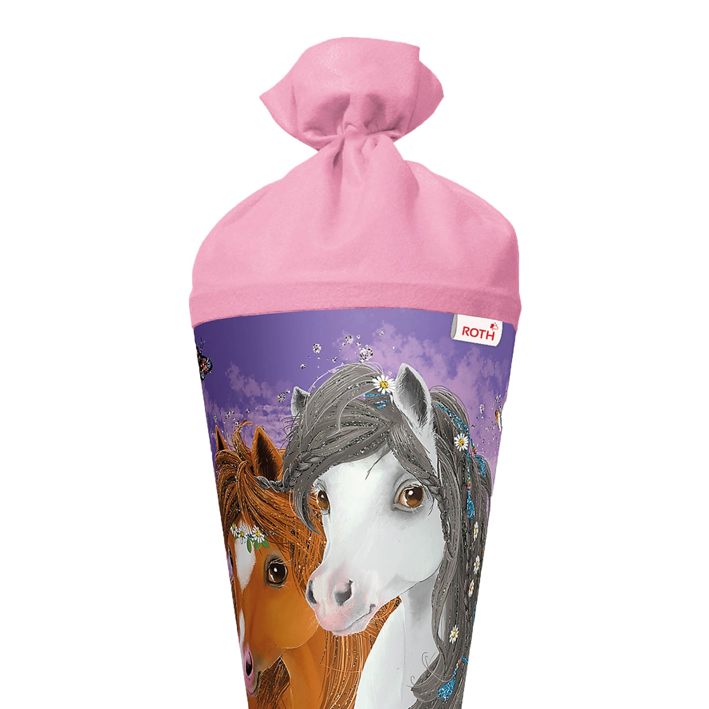 Roth Schultüte Motiv  Blumenpferde