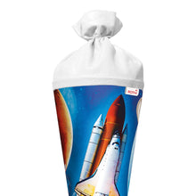 Roth Schultüte Motiv Weltraum rund verstärkte Spitze mit Filzverschluss 70 cm