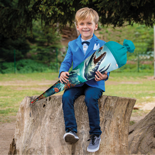 Roth Schultüte Motiv  Dino Mosasaurus