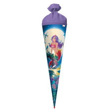 Roth Schultüte Motiv Magische Meerjungfrau rund verstärkte Spitze mit Filzverschluss 70 cm