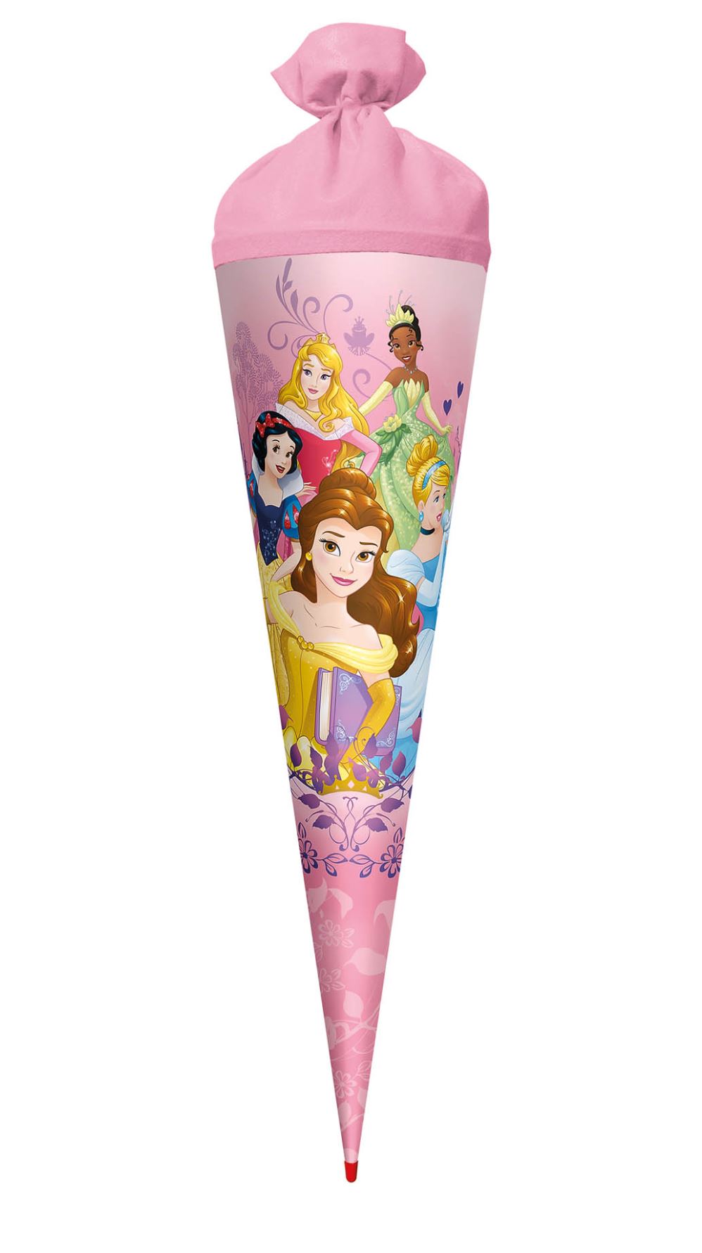 Roth Schultüte Motiv Disney Princess rund verstärkte Spitze mit Filzverschluss 70 cm