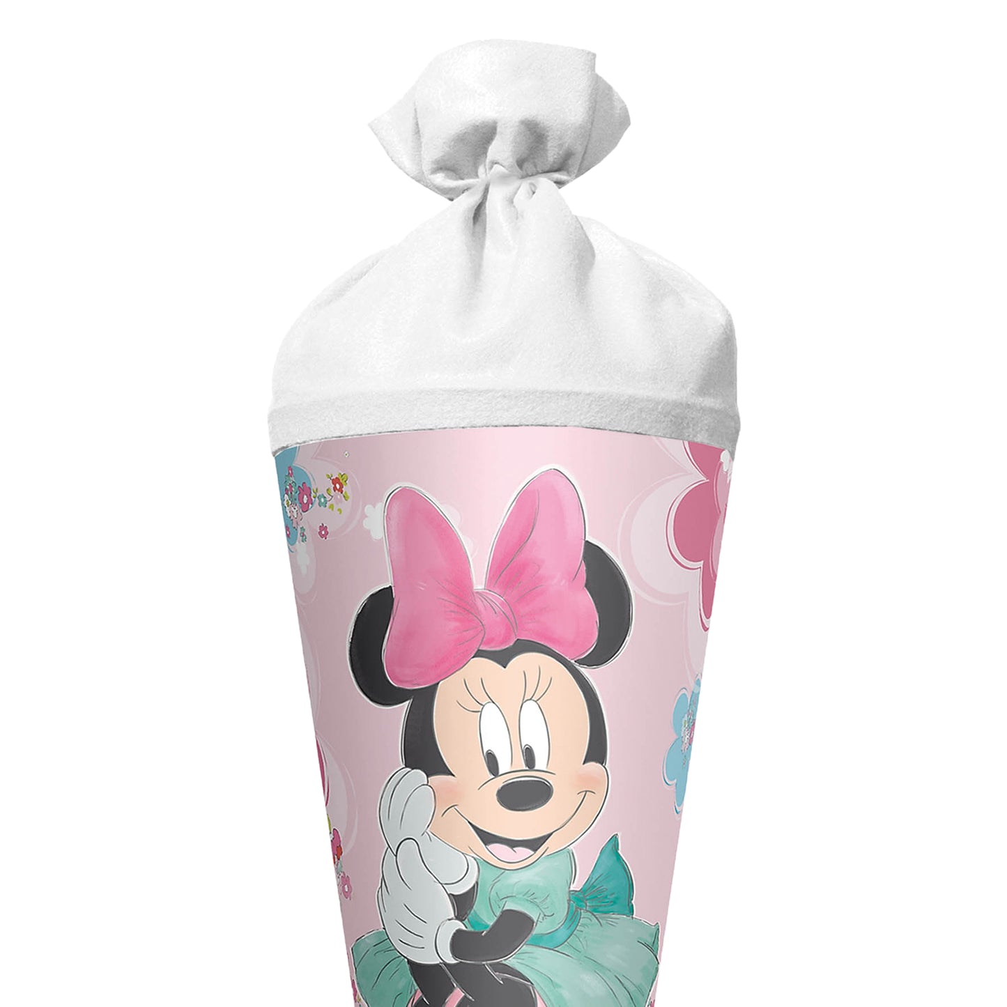 Roth Schultüte Motiv Disney Minnie Maus rund verstärkte Spitze mit Filzverschluss 70 cm