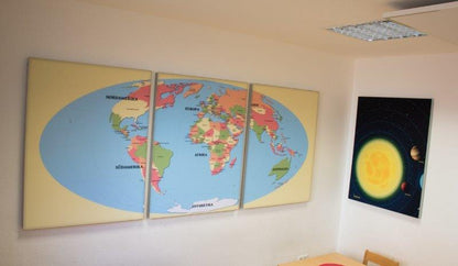 Panneau d'insonorisation 70 x 100 x 5 cm avec image