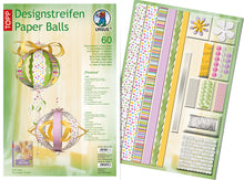 Designstreifen Paper Balls Florence