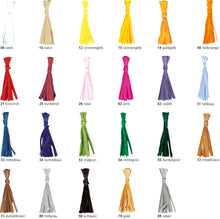 Edelbast matt, 30m lang verschiedene Farben