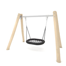 Nestschaukel Robinie/Stahlkonstruktion