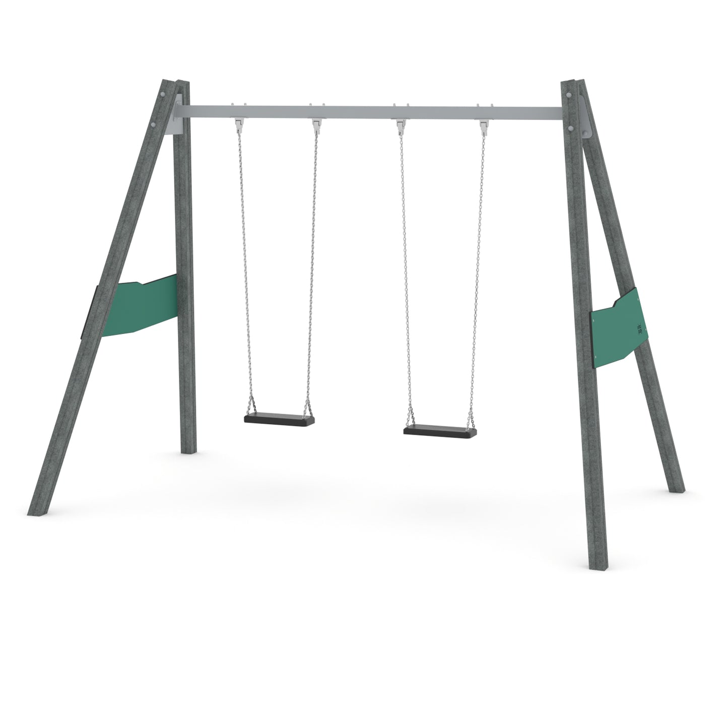 Recyclingschaukel für 2 Kinder