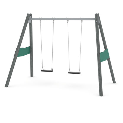 Recyclingschaukel für 2 Kinder