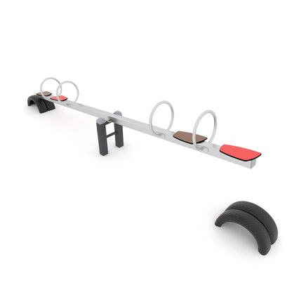 Wippe Edelstahl für 4 Kinder ST0525