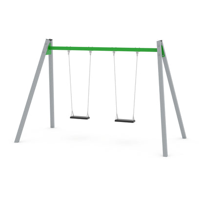 Stahlschaukel für 2 Kinder