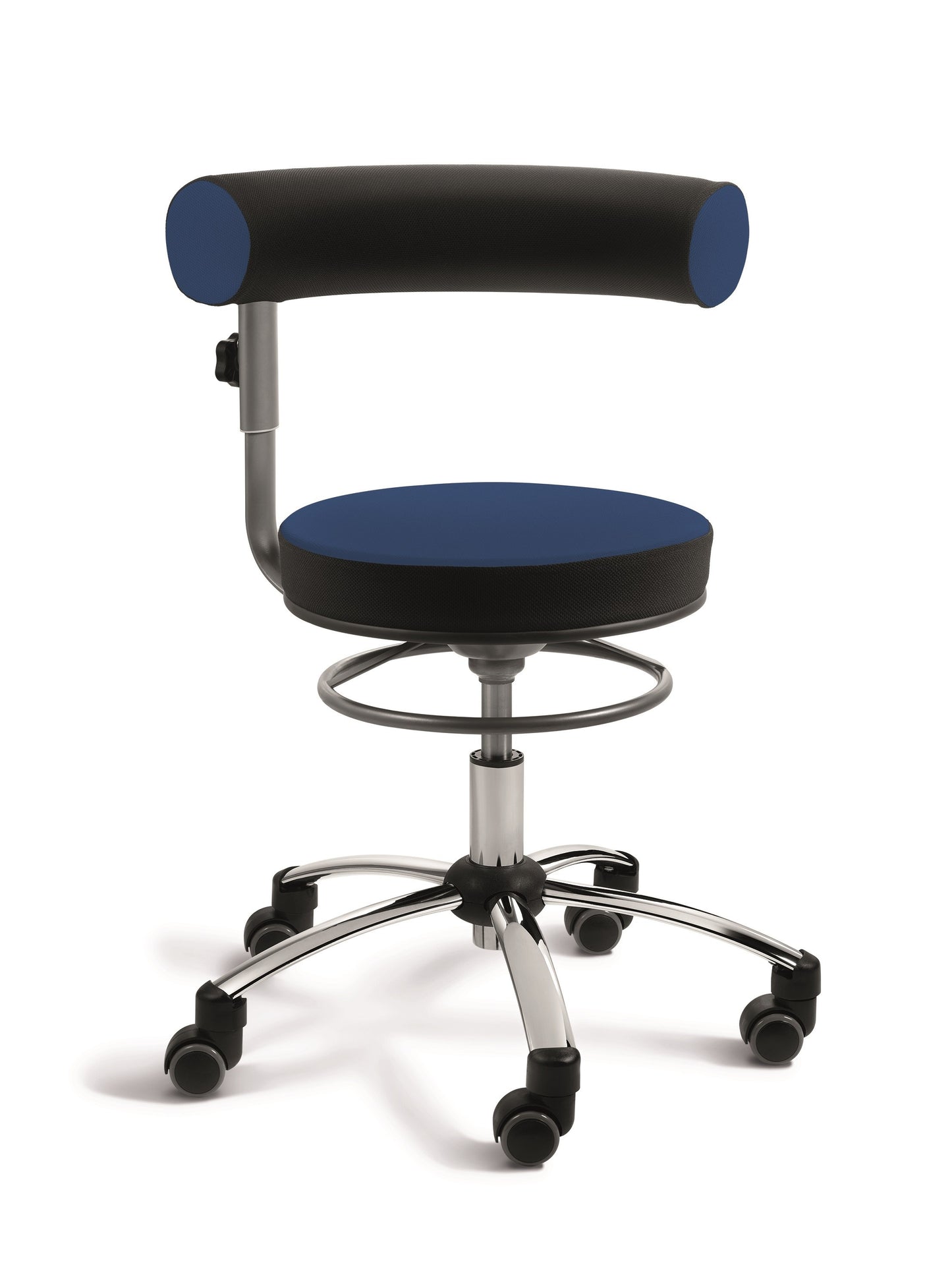 Fauteuil de santé Sanus avec dossier réglable en hauteur et rotation à 360°