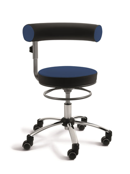 Fauteuil de santé Sanus avec dossier réglable en hauteur et rotation à 360°