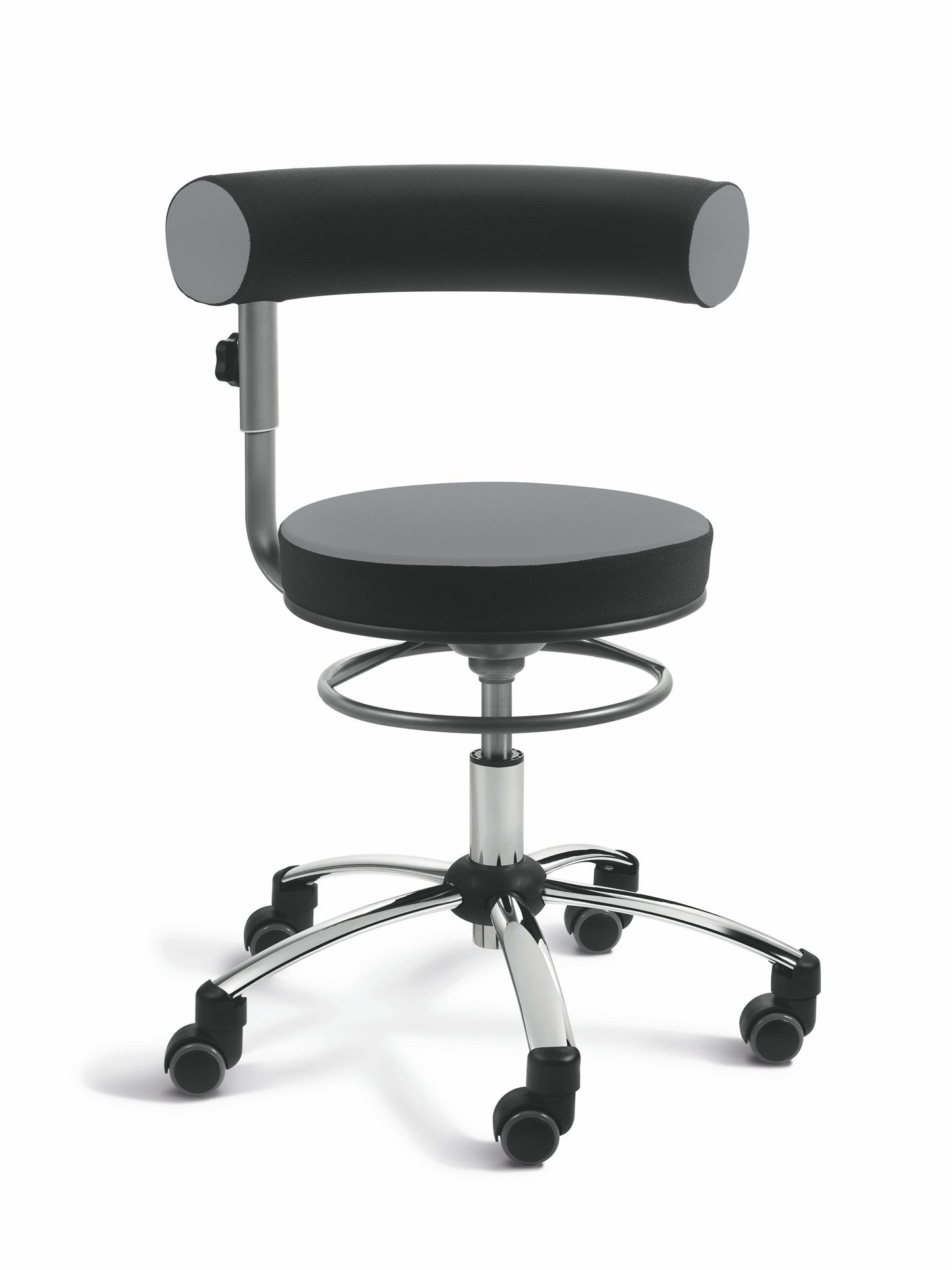 Fauteuil de santé Sanus avec dossier réglable en hauteur et rotation à 360°