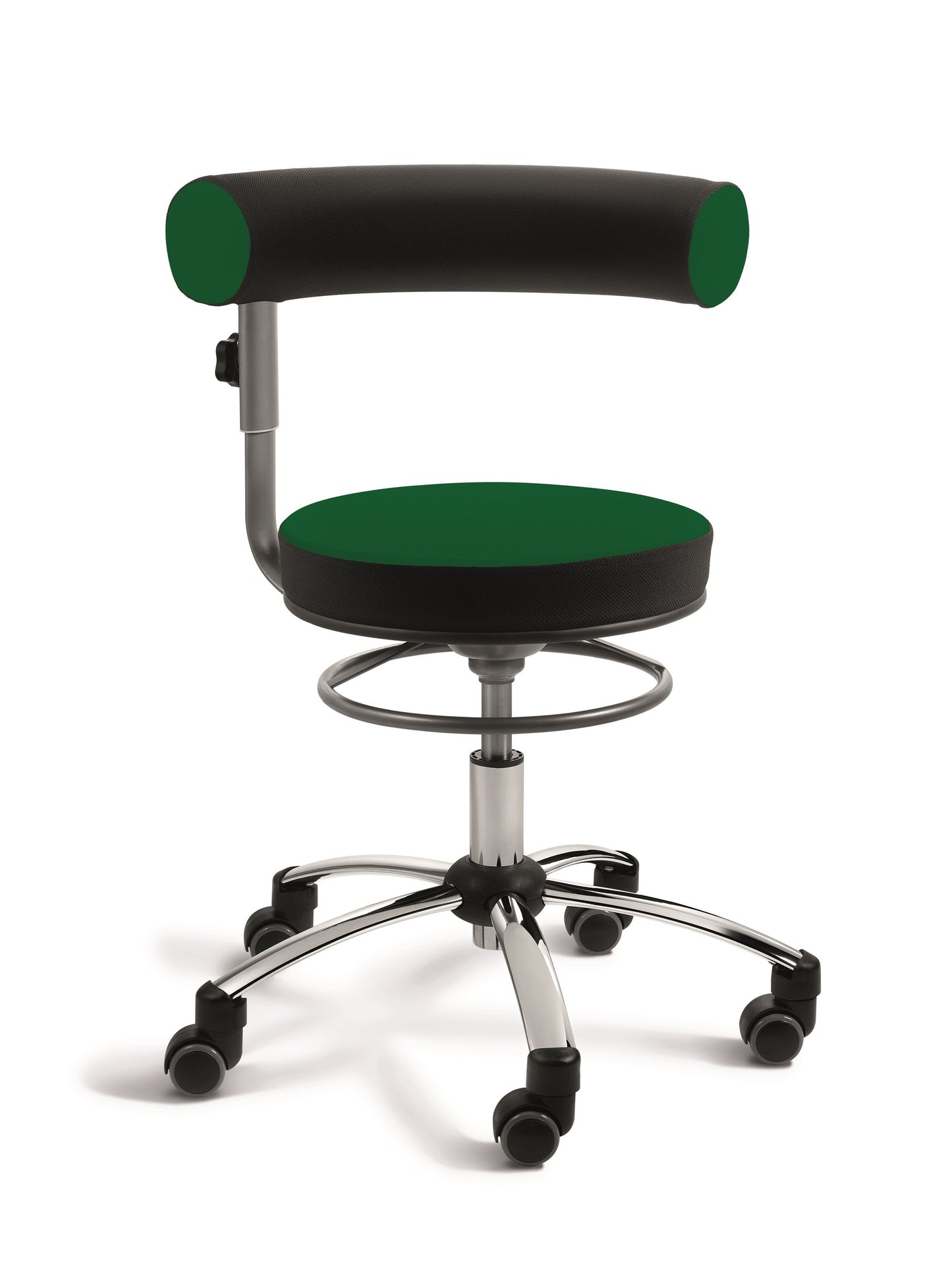 Fauteuil de santé Sanus avec dossier réglable en hauteur et rotation à 360°