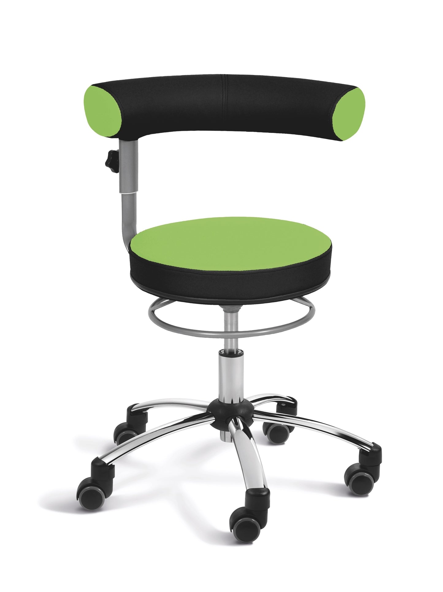 Fauteuil de santé Sanus avec dossier réglable en hauteur et rotation à 360°