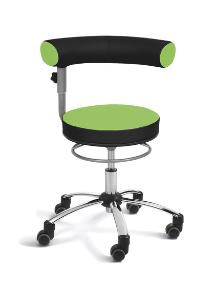 Fauteuil de santé Sanus avec dossier réglable en hauteur et rotation à 360°