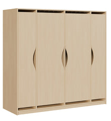 Liegepolsterschrank für 12 Liegepolster (140er) mit Türen