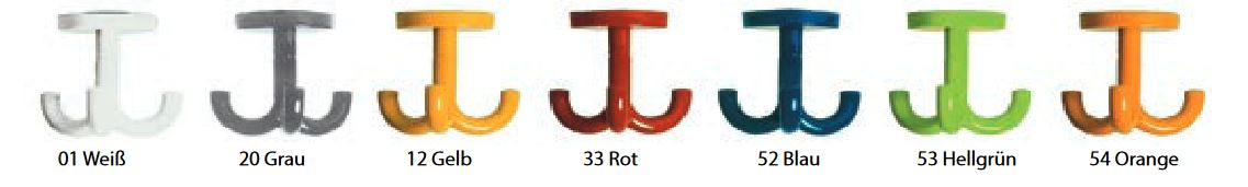 Garderobenwagen für 12 Taschen und Ablage