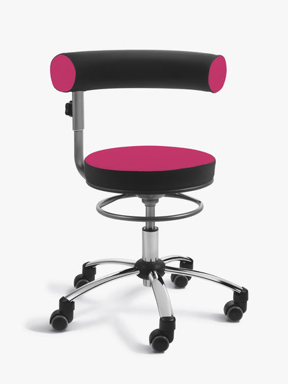 Fauteuil de santé Sanus avec dossier réglable en hauteur et rotation à 360°