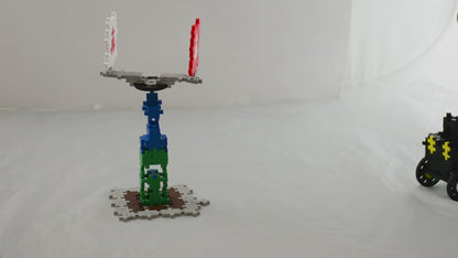 Plus Plus GO 40 kleine Räder, 2600 Steine, 10 Platten