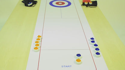 Tischcurling Spiel