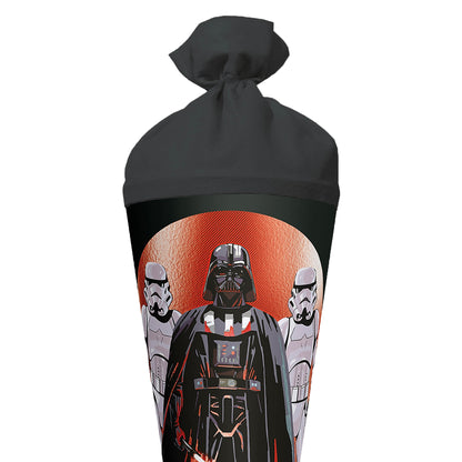 Roth school cone with Disney Star Wars motif, round, reinforced tip with felt closure, 70 cm
