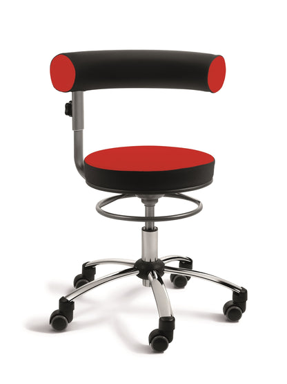 Fauteuil de santé Sanus avec dossier réglable en hauteur et rotation à 360°