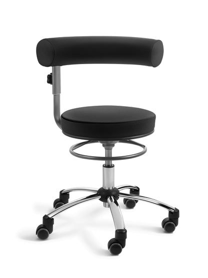 Fauteuil de santé Sanus avec dossier réglable en hauteur et rotation à 360°