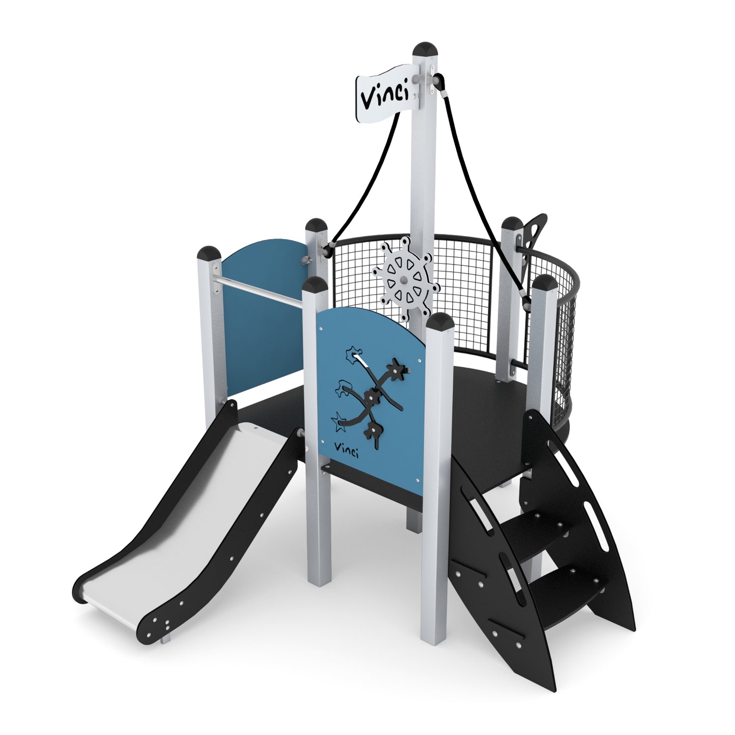 Minisweet - Spiel- und Rutschenturm für Kinder von 1 - 8 Jahren